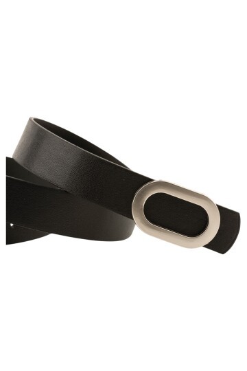 Kalın Oval Tokalı 4lü Set Kadın Kemeri