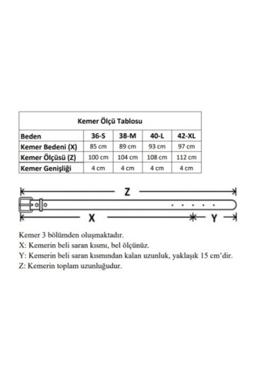 Kare Desenli Tokalı Kemer, Pantolon Kemeri, Ceket Kemeri, Gömlek Kemeri