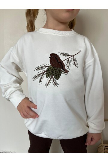 Kız Çocuk Baskılı Alt Üst Eşofman Takım