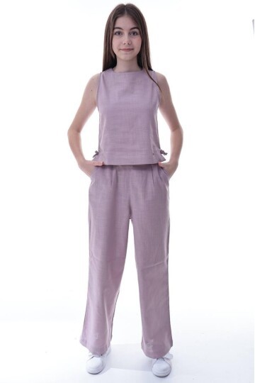 Kız Çocuk İkili Takım Pembe