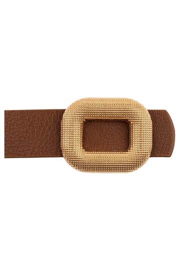 Mozaik Kare Tokalı Taba Kadın Kemeri