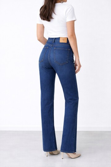 Orta Bel Lacivert Jean