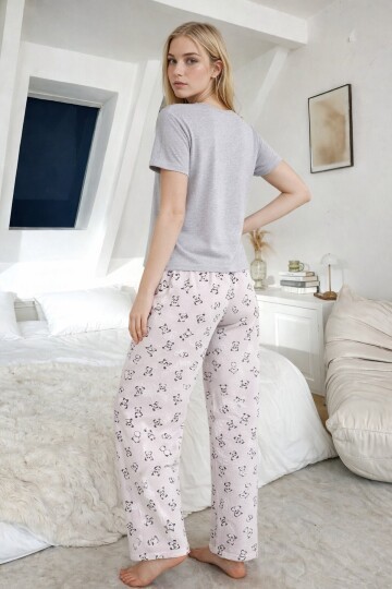 Kısa Kollu Konfor Pijama Takımı
