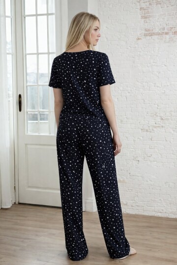 Kısa Kollu Konfor Pijama Takımı