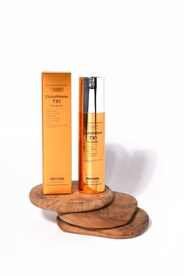 PRETTYSKIN Glutathione TX1 Vita Serum 50 ml | Aydınlatıcı ve Leke Karşıtı Cilt Serumu